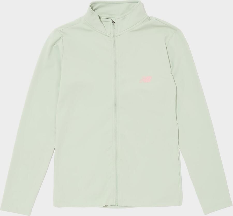 New Balance ' Fitness Full Zip Top Junior Groen