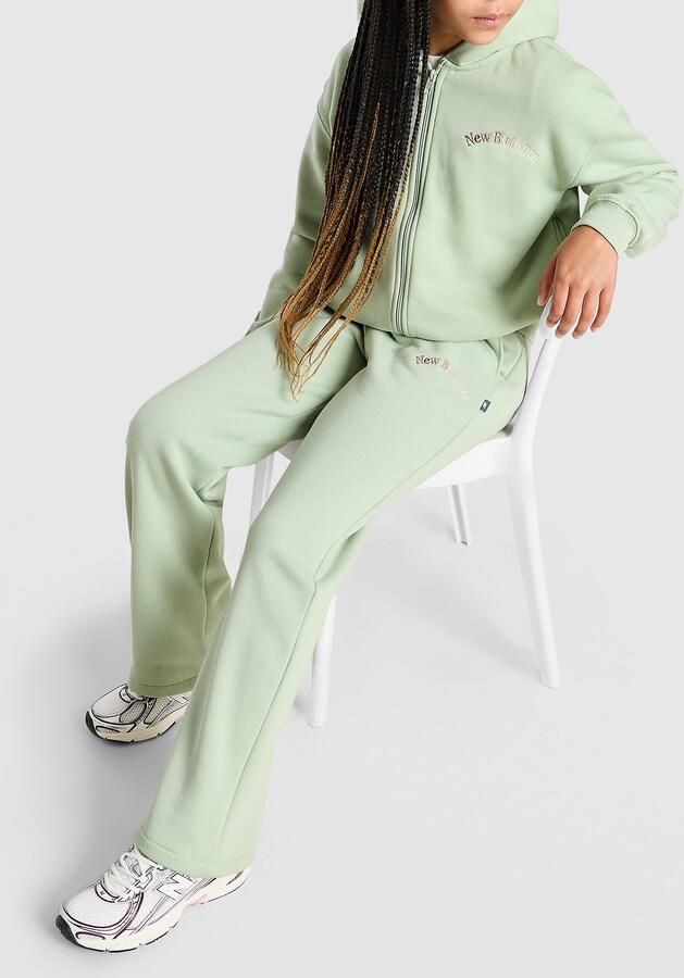 New Balance ' Open Hem Joggers Junior Groen Kind Groen