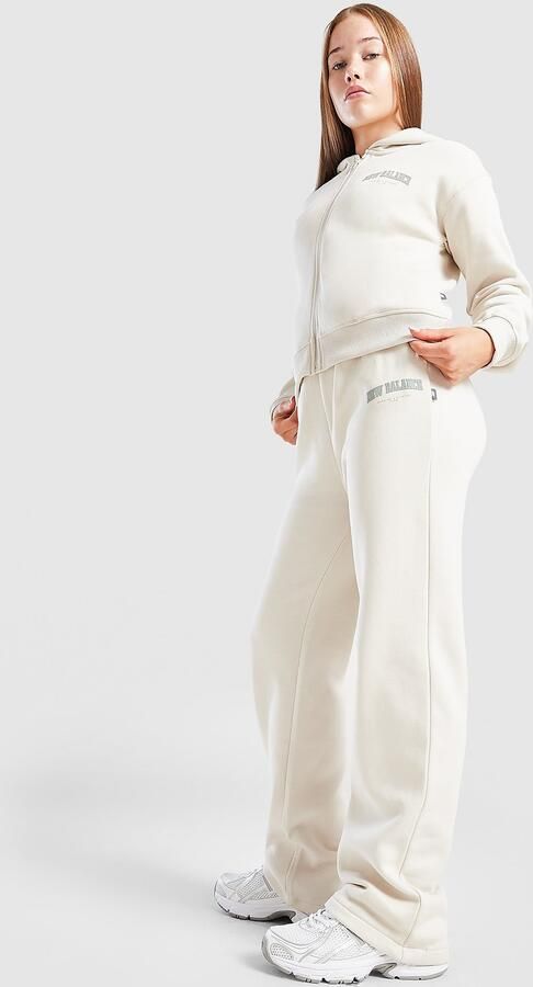 New Balance ' Varsity Wide Leg Joggers Junior Beige Kind Beige
