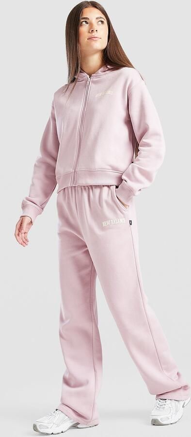 New Balance ' Varsity Wide Leg Joggers Junior Roze Kind Roze