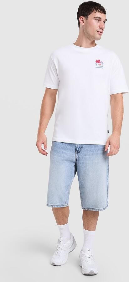 New Balance Lobster T-Shirt Wit- Heren Wit