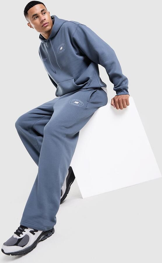 New Balance Oval Joggers Blauw- Heren Blauw