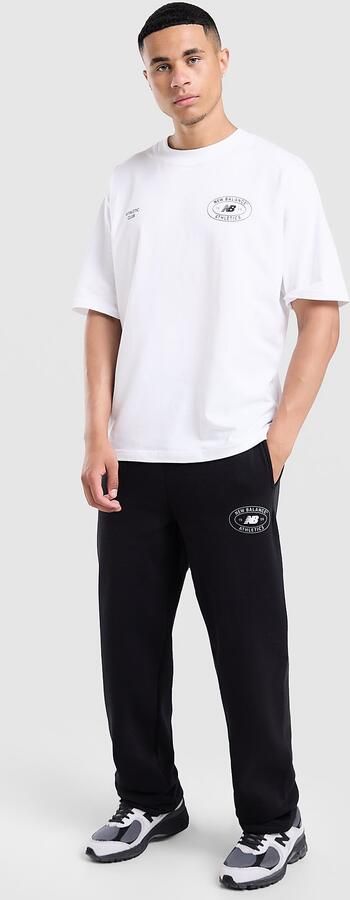 New Balance Oval Joggers Zwart- Heren Zwart