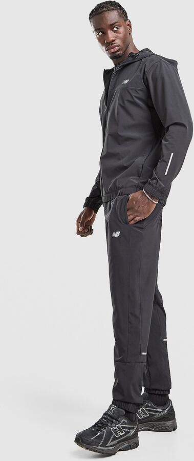 New Balance Sport Reflective Track Pants Zwart- Heren Zwart
