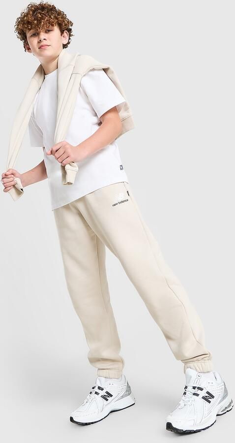 New Balance Stack Joggers Junior Beige Kind Beige