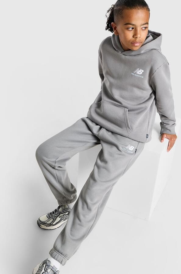New Balance Stack Joggers Junior Grijs Kind Grijs