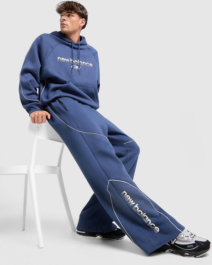 New Balance Trackside Joggers Blauw- Heren Blauw