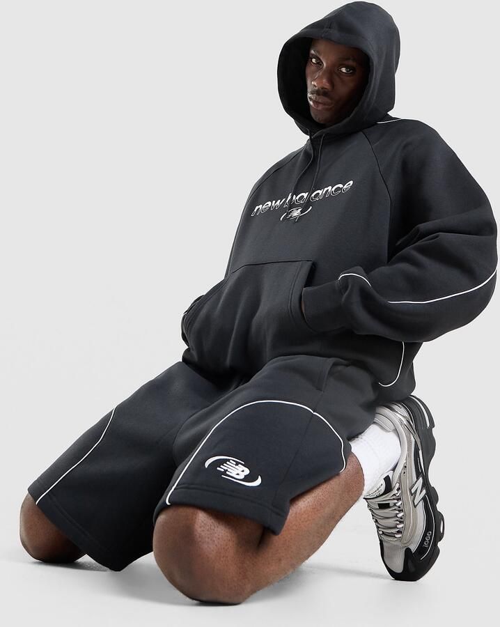 New Balance Trackside Shorts Zwart- Heren Zwart