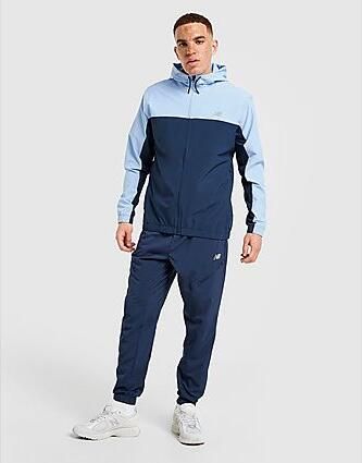 New Balance Woven Track Pants Navy- Heren Navy