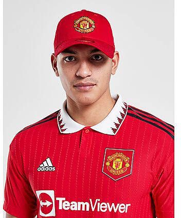 New era 9FORTY Manchester United Adjustable Cap Red- Heren
