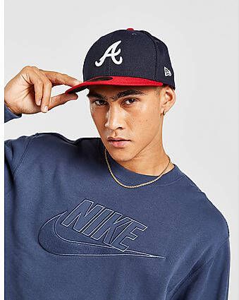 New era MLB Atlanta Braves 59FIFTY Cap Navy- Dames