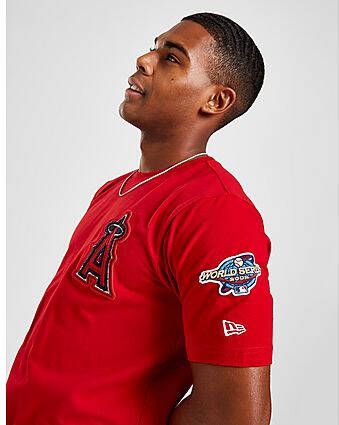 New era MLB Los Angeles Angels T-Shirt Red- Heren