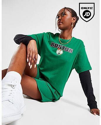 New era NBA Boston Celtics Graphic T-Shirt Green- Dames