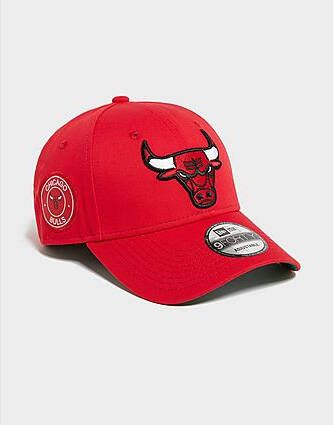 New era NBA Chicago Bulls Patch 9FORTY Cap Red- Dames