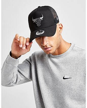 New era NBA Chicago Bulls Trucker Pet Black- Heren