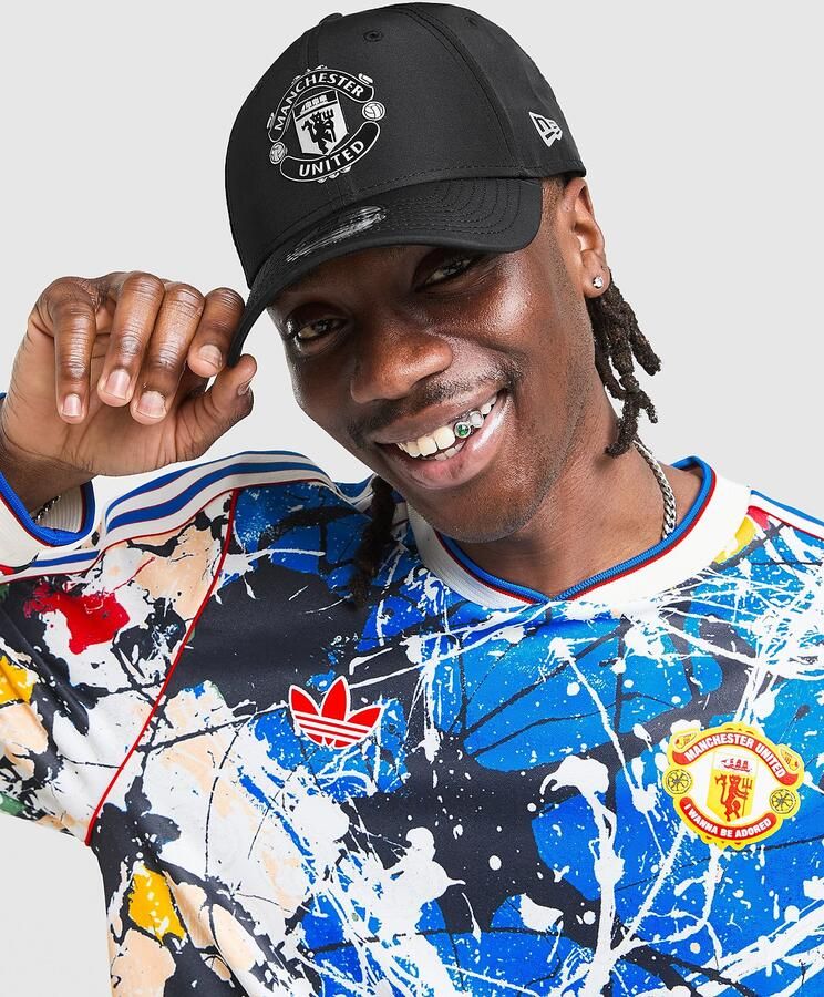 New era Manchester United FC 9FORTY Cap Zwart- Dames Zwart