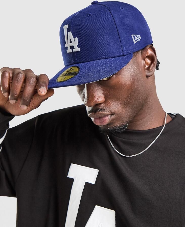 New era MLB LA Dodgers 59FIFTY Cap Blauw- Heren Blauw
