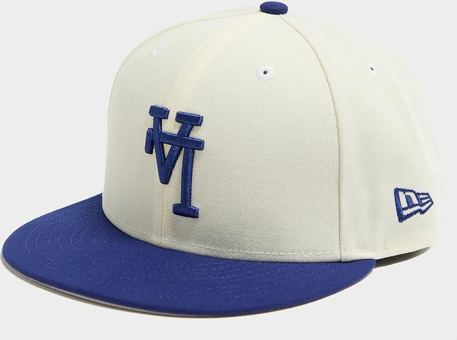 New era MLB LA Dodgers 59FIFTY Inverted Cap Crème- Dames Crème