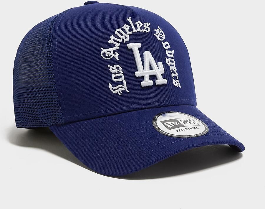 New era MLB LA Dodgers 9FORTY A-Frame Trucker Cap Blauw- Dames Blauw