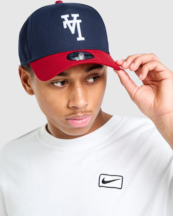 New era MLB LA Dodgers Inverted 9FORTY Cap Blauw- Dames Blauw