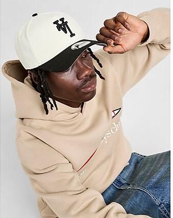 New era MLB LA Dodgers Inverted 9FORTY Cap Cream- Dames Cream