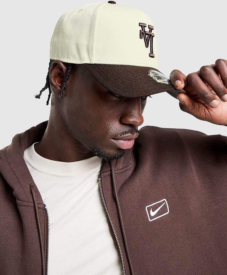 New era MLB LA Dodgers Inverted 9FORTY Cap Crème- Dames Crème