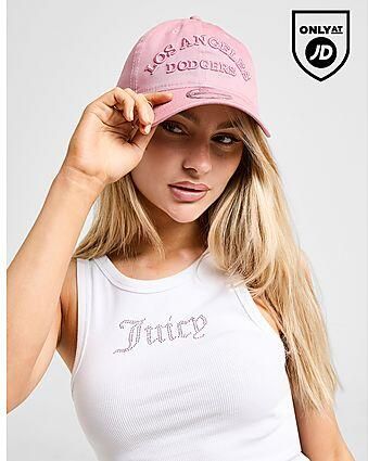 New era MLB LA Dodgers Script 9TWENTY Cap Pink- Dames Pink