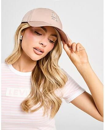 New era MLB LA Lakers Tonal Midi 9FORTY Cap Pink- Dames Pink