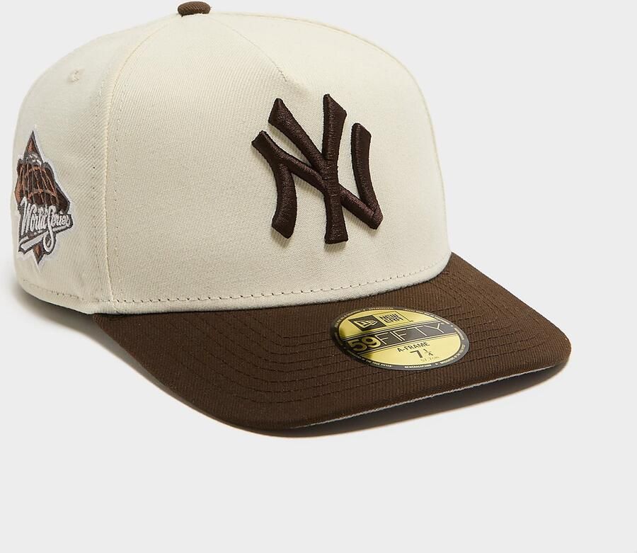 New era MLB New York Yankees 59FIFTY Fitted Cap Crème- Dames Crème