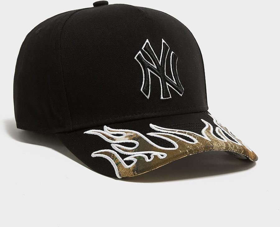 New era MLB New York Yankees 9FORTY A-Frame Cap Zwart- Dames Zwart