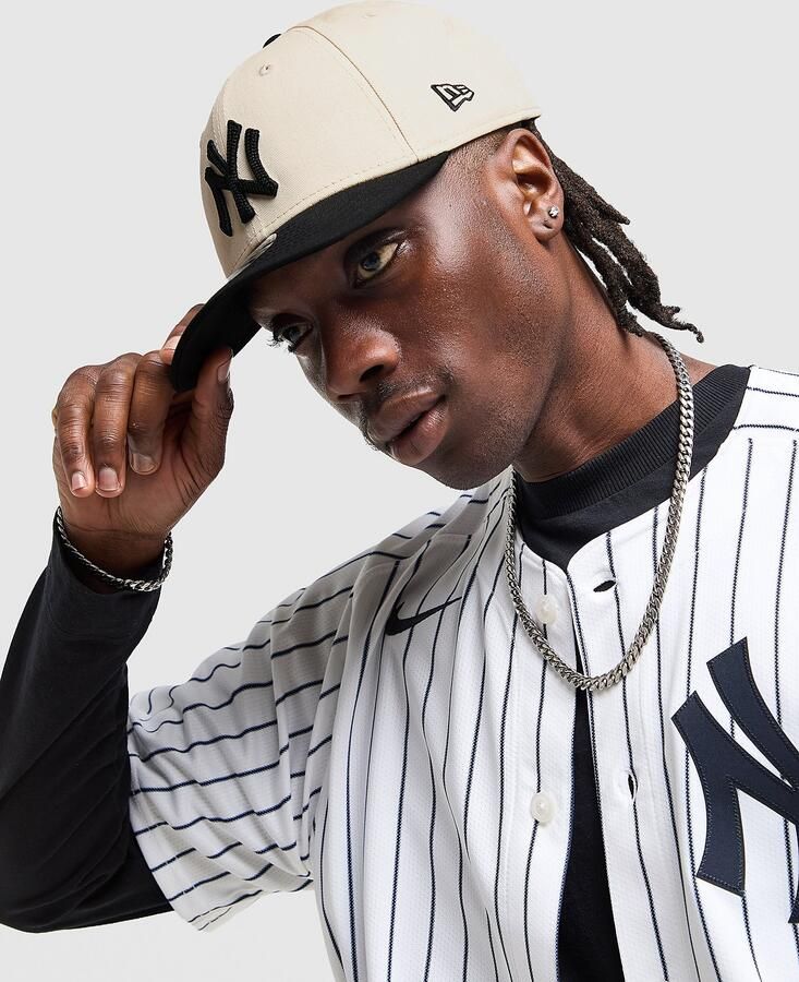 New era MLB New York Yankees 9FORTY M-Crown Cap Crème- Dames Crème