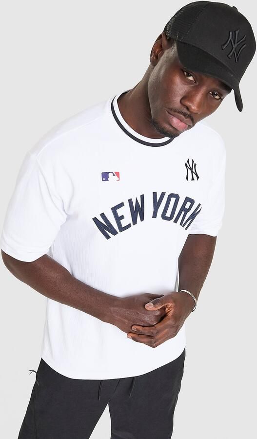 New era MLB New York Yankees Arch T-Shirt Wit- Heren Wit