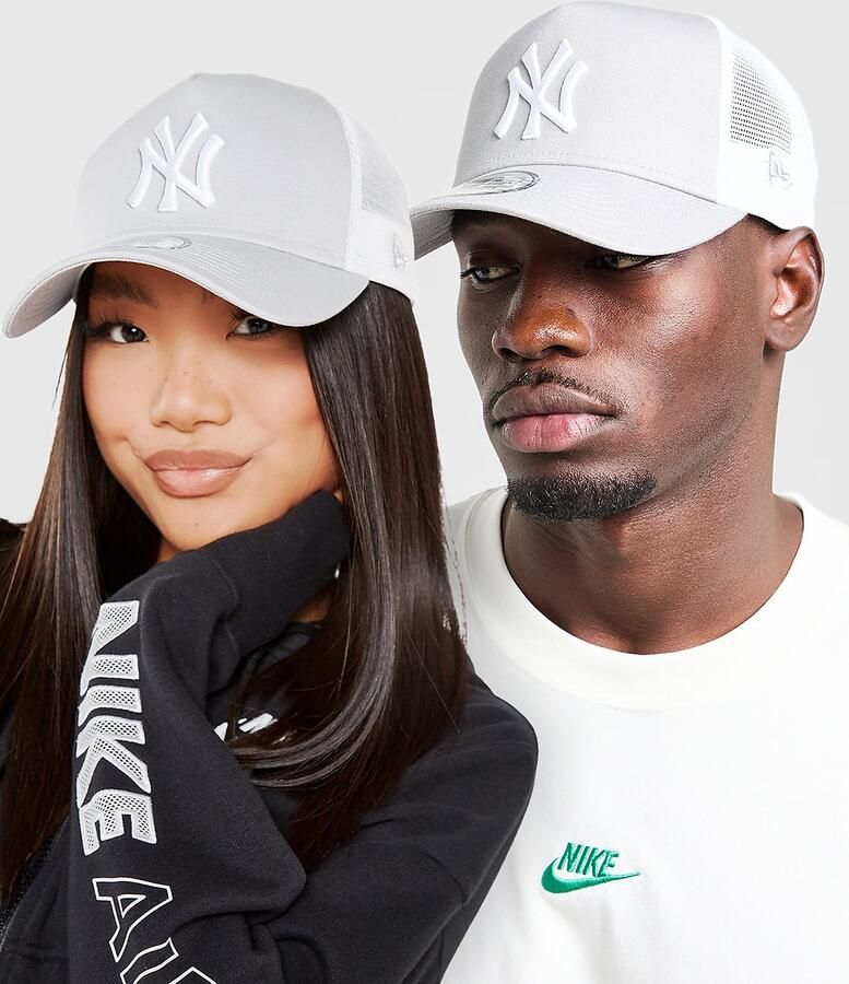 New era MLB New York Yankees Snapback Trucker pet Grijs