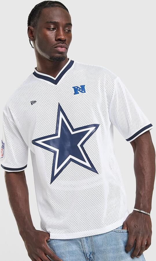 New era NFL Dallas Cowboys Jersey Wit- Heren Wit