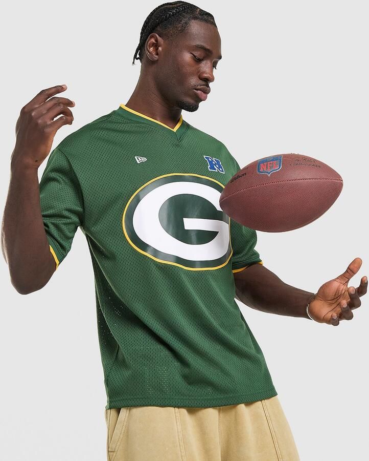 New era NFL Green Bay Packers Jersey Groen- Heren Groen