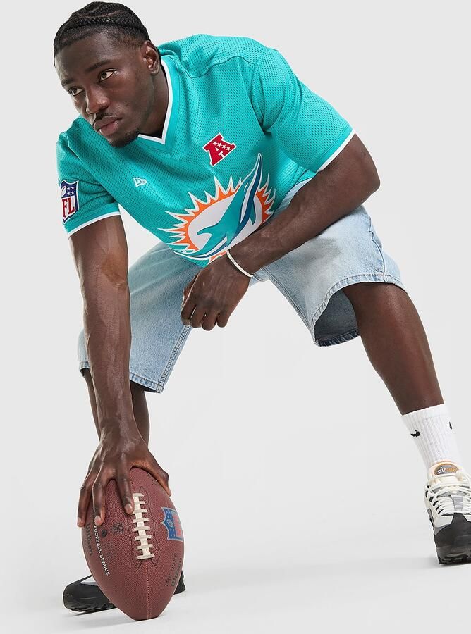 New era NFL Miami Dolphins Jersey Blauw- Heren Blauw