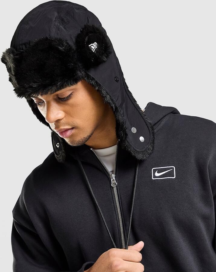 New era Poly Trapper Hat Zwart- Dames Zwart