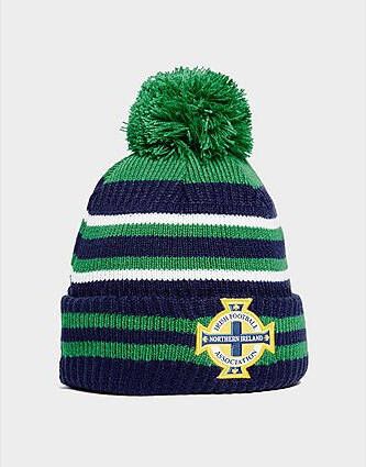 New era Northern Ireland Youth Pom Beanie Hat Green-