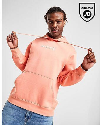 Nicce Central Logo Hoodie Orange- Heren