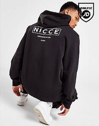 Nicce Original Logo Hoodie Black- Heren