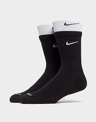 Nike 1-Pack Everyday Plus Cushioned Crew Socks Black- Dames