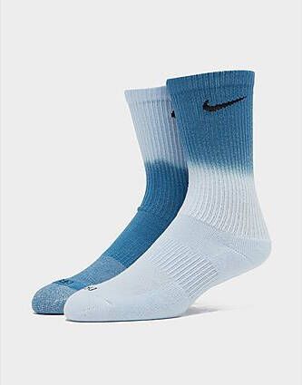 Nike 2-Pack Dip Drip Socks BLUE- Dames