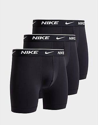 Nike 3 Pack Boxershorts Heren Black- Heren