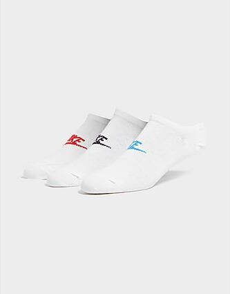 Nike 3-Pack Futura No Show Socks Multi-Colour- Heren