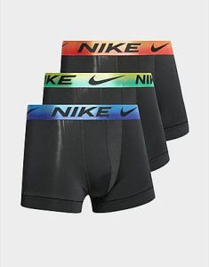Nike 3 Pack Trunks Black- Heren