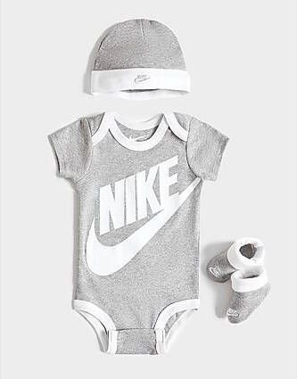 Nike 3 Piece Futura Logo Set Baby's Grey Kind
