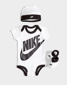 Nike 3 Piece Futura Logo Set Baby's White Kind