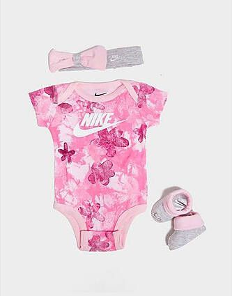 Nike 3 Piece Sci-Dye Bootie Set Infant Pink