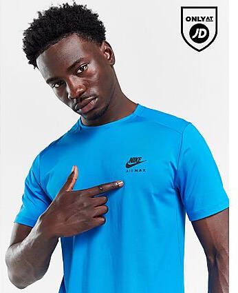 Nike Air Max Performance T-Shirt Blue- Heren
