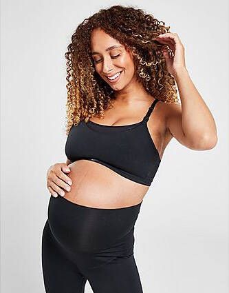 Nike Alate (M) sport-bh voor borstvoeding met lichte ondersteuning en lichte voering (zwangerschapskleding) Black Cool Grey- Dames Black Cool Grey